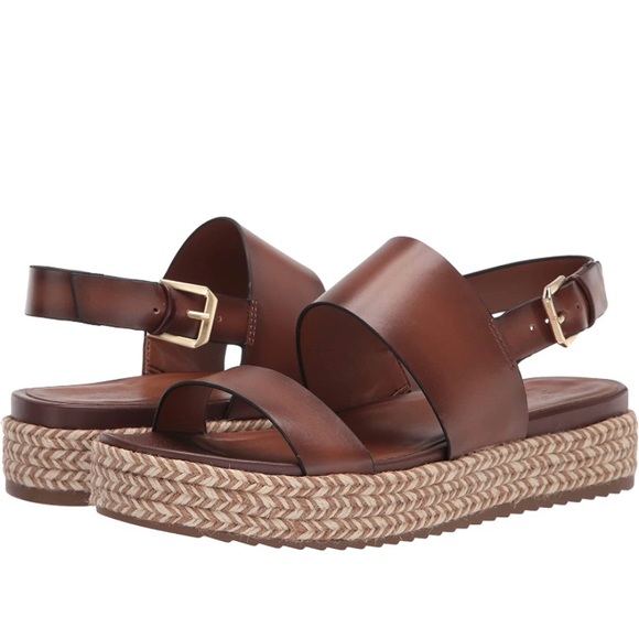 Naturalizer | Shoes | Naturalizer Patience Platform Espadrille Sandal Brown  | Poshmark